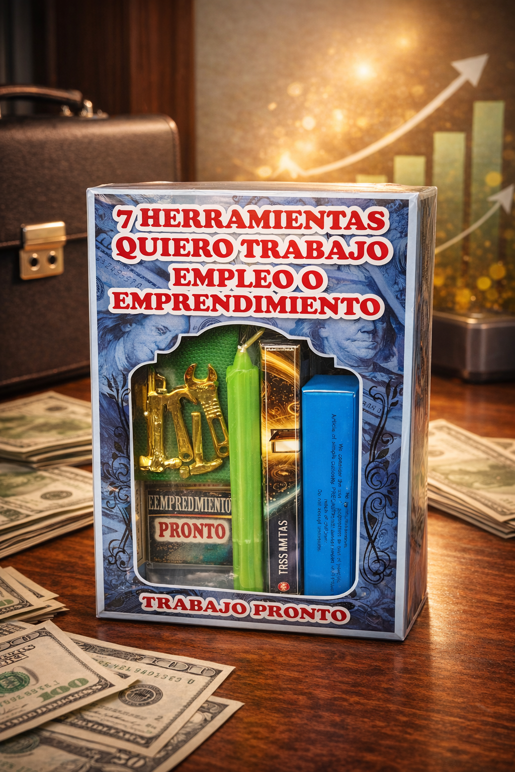 💼✨ Kit Espiritual “7 Herramientas Quiero Trabajo, Empleo o Emprendimiento” ✨💼